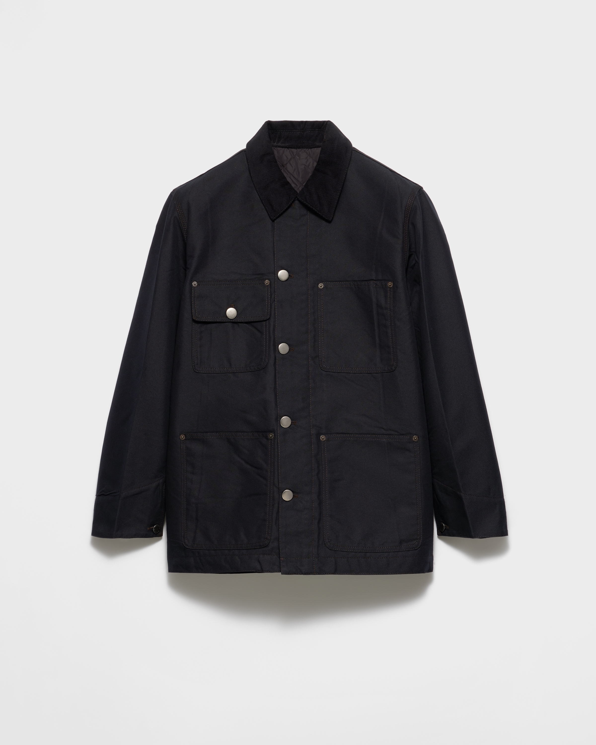 Black Denim Jacket | PRADA - Japan