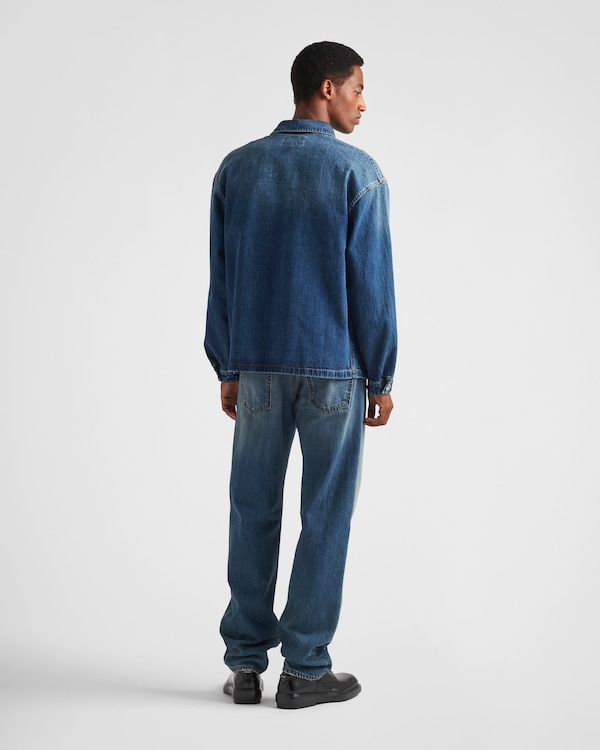 Hemd aus Denim Hemd aus Denim