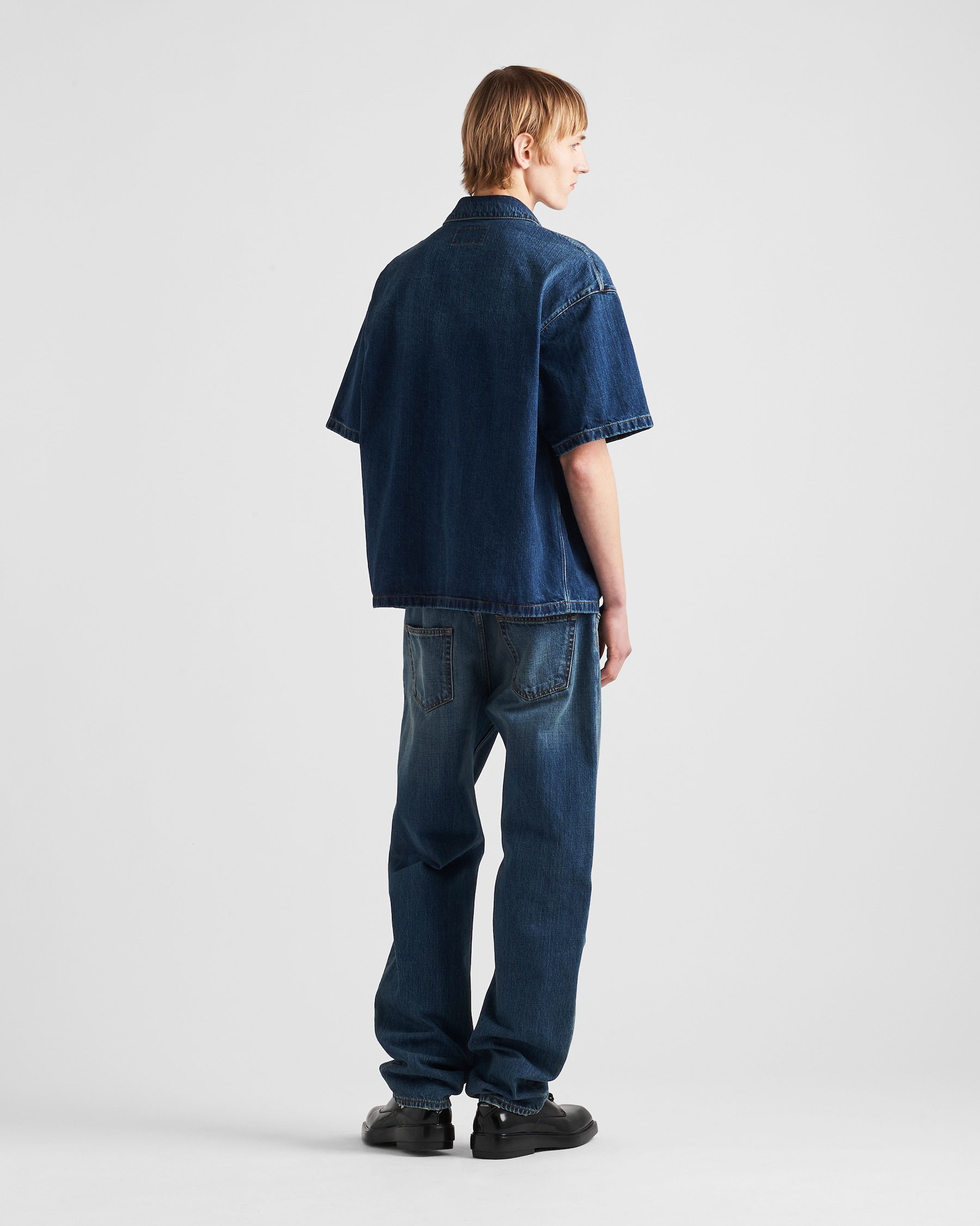 Prada Navy Trousers main image 0