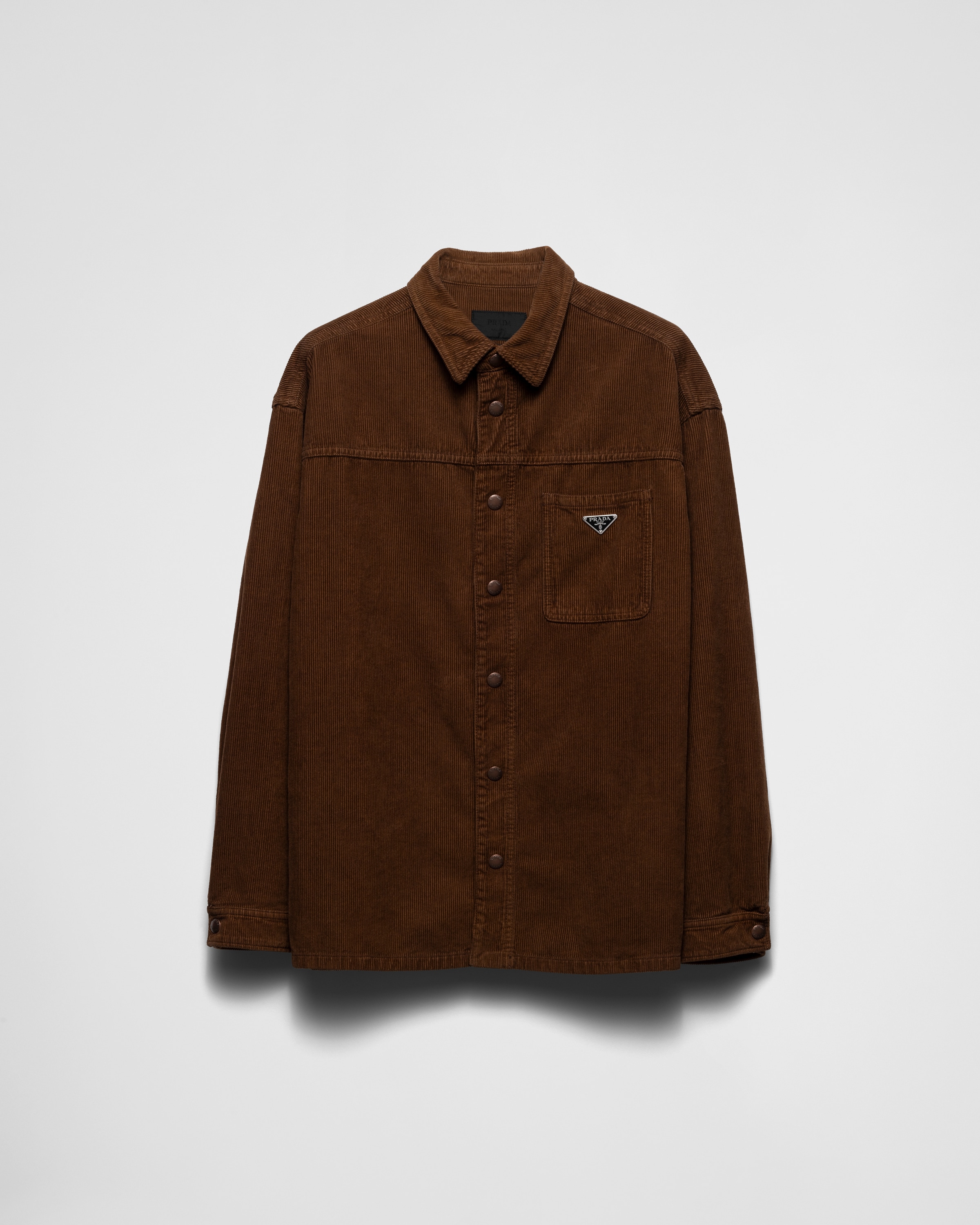 品数豊富！ Caramel Corduroy PRADA | Shirt ジャケット・アウター