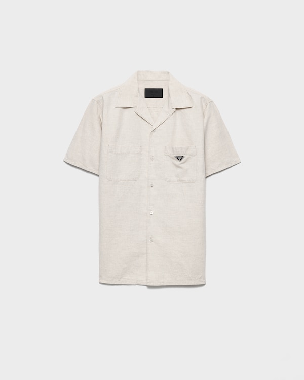 ナチュラル ヴィンテージ ブルデニム シャツ | PRADA