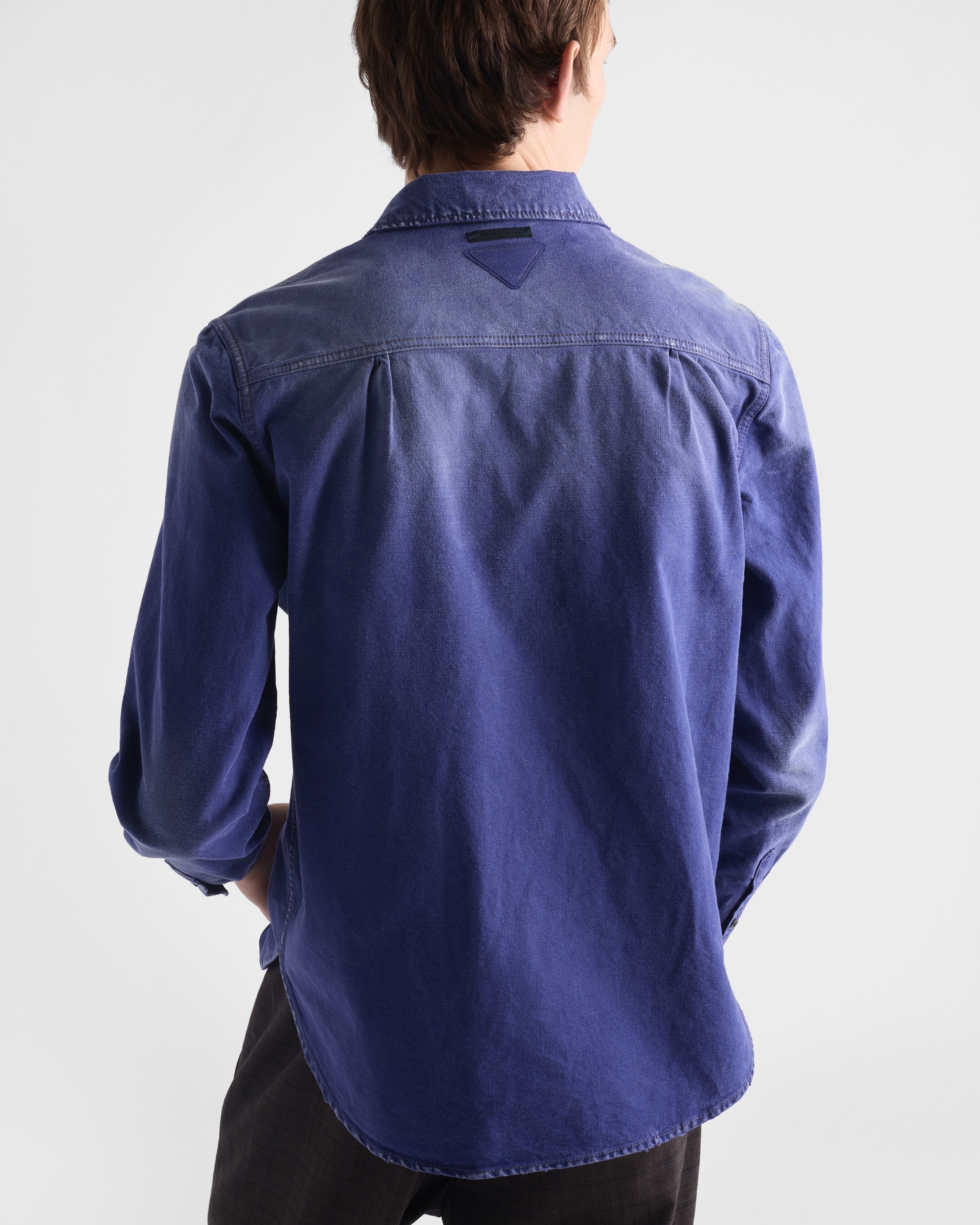 Cotton twill shirt