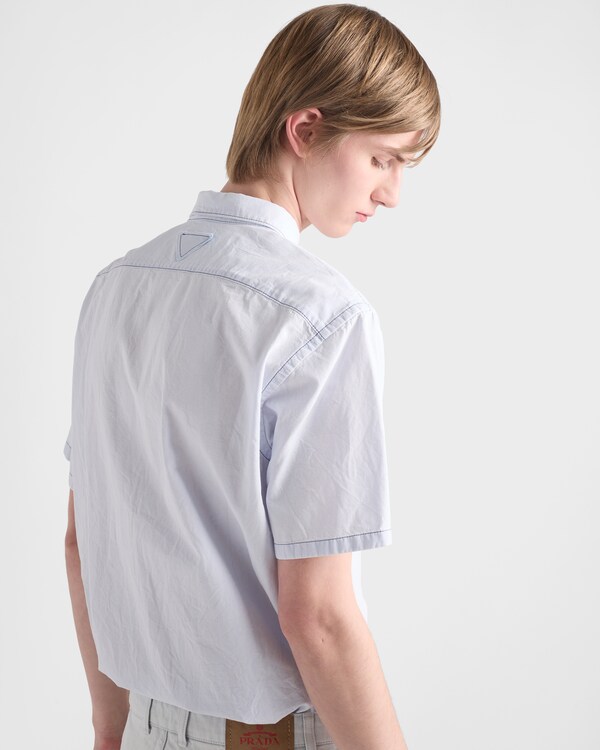 قميص شامبراي - أزرق سماوي قميص شامبراي - أزرق سماوي