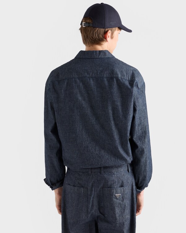 Chemise en chambray - Bleu Chemise en chambray - Bleu