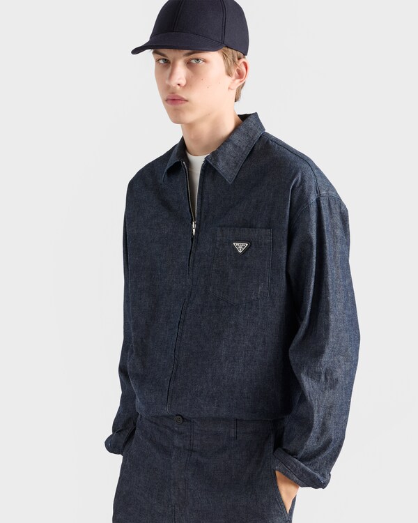 Chemise en chambray - Bleu Chemise en chambray - Bleu