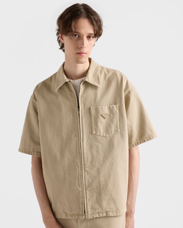 Old denim shirt - SAND Old denim shirt - SAND