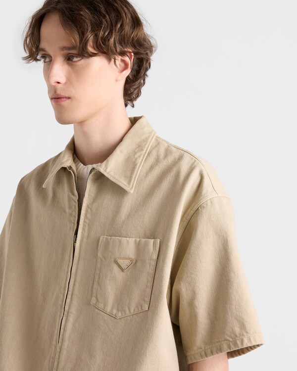 Old denim shirt - SAND Old denim shirt - SAND