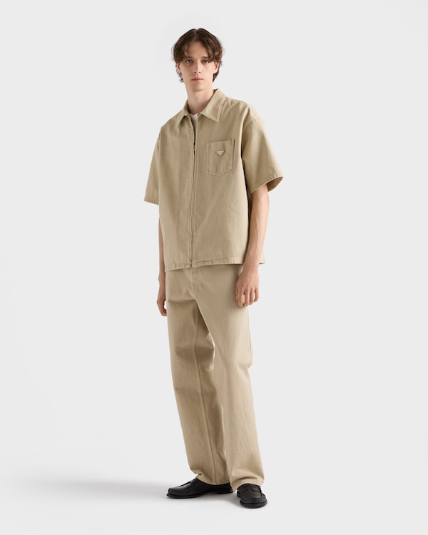 Old denim shirt - SAND Old denim shirt - SAND