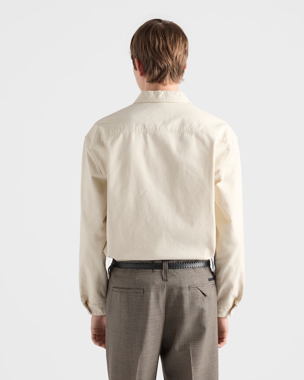 Cotton twill shirt - Chalk Cotton twill shirt - Chalk