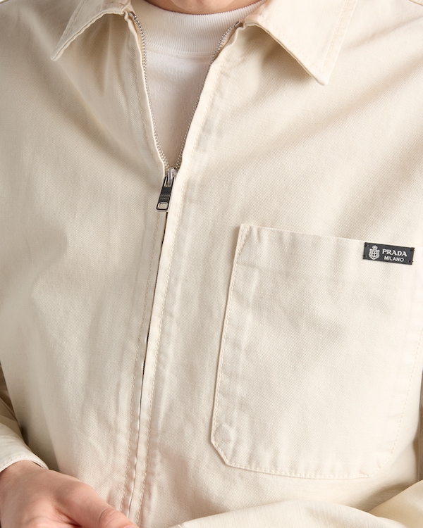 Cotton twill shirt - Chalk Cotton twill shirt - Chalk