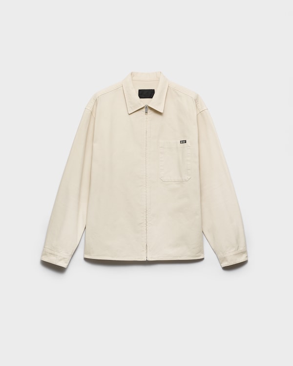 Cotton twill shirt - Chalk Cotton twill shirt - Chalk