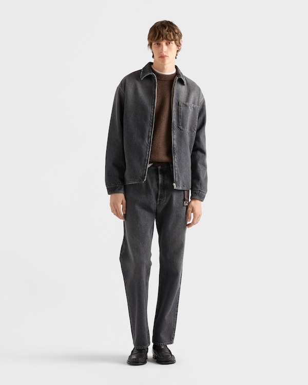 Black denim shirt - Black Black denim shirt - Black