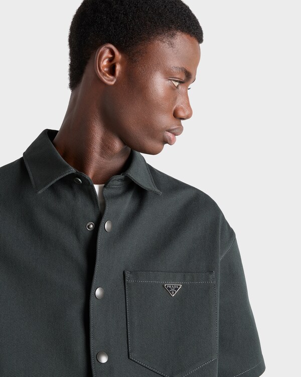 Denim shirt - Dark Green Denim shirt - Dark Green