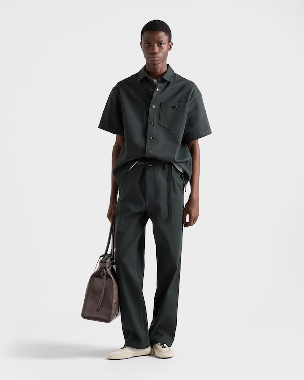 Denim shirt - Dark Green Denim shirt - Dark Green
