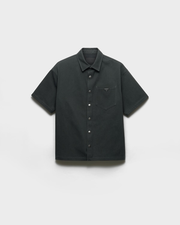 Denim shirt - Dark Green Denim shirt - Dark Green