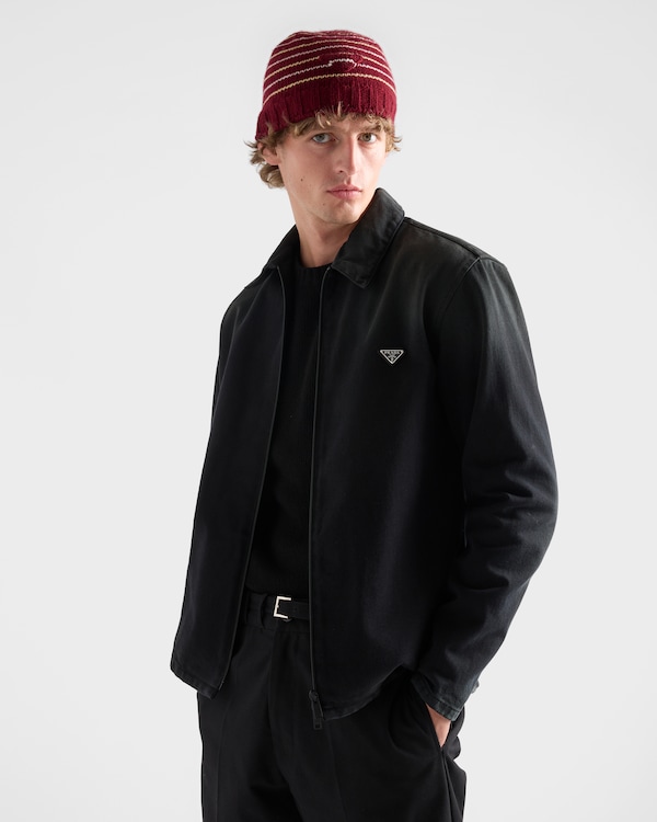Black denim shirt - Black Black denim shirt - Black