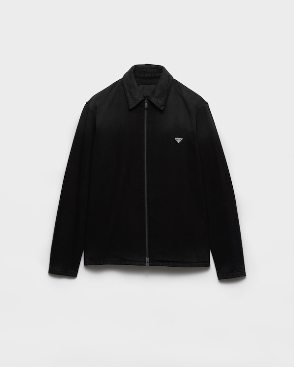 Black denim shirt - Black Black denim shirt - Black