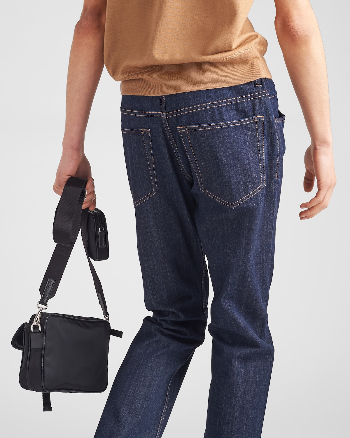 PRADA 25S SHERPA-LINED JEANS 431