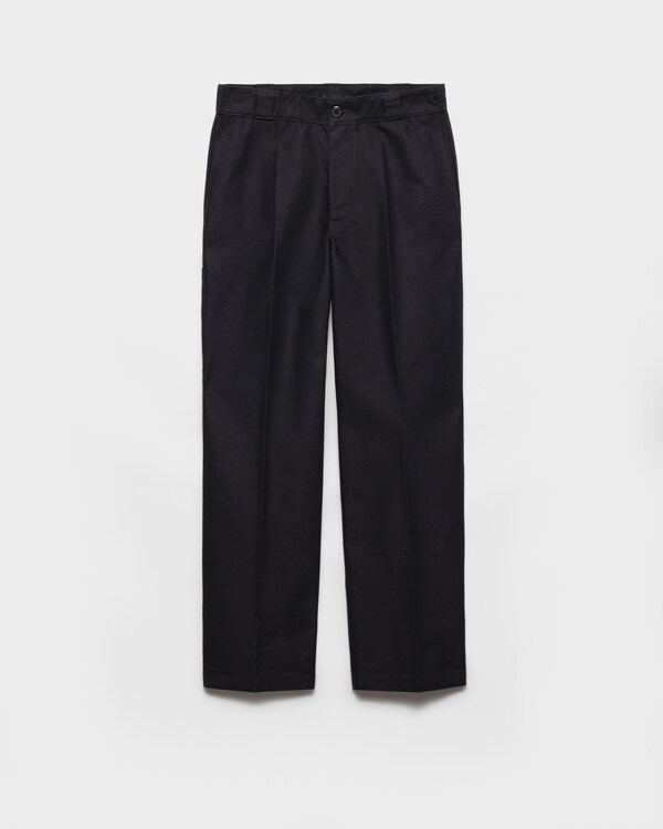 Technical canvas pants - Black Technical canvas pants - Black