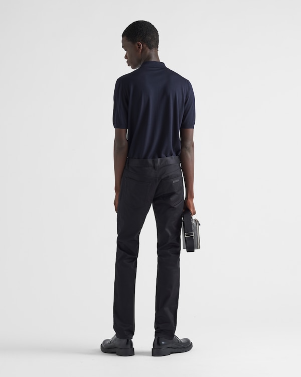 Five-pocket stretch drill jeans Five-pocket stretch drill jeans