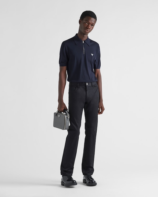 Five-pocket stretch drill jeans Five-pocket stretch drill jeans