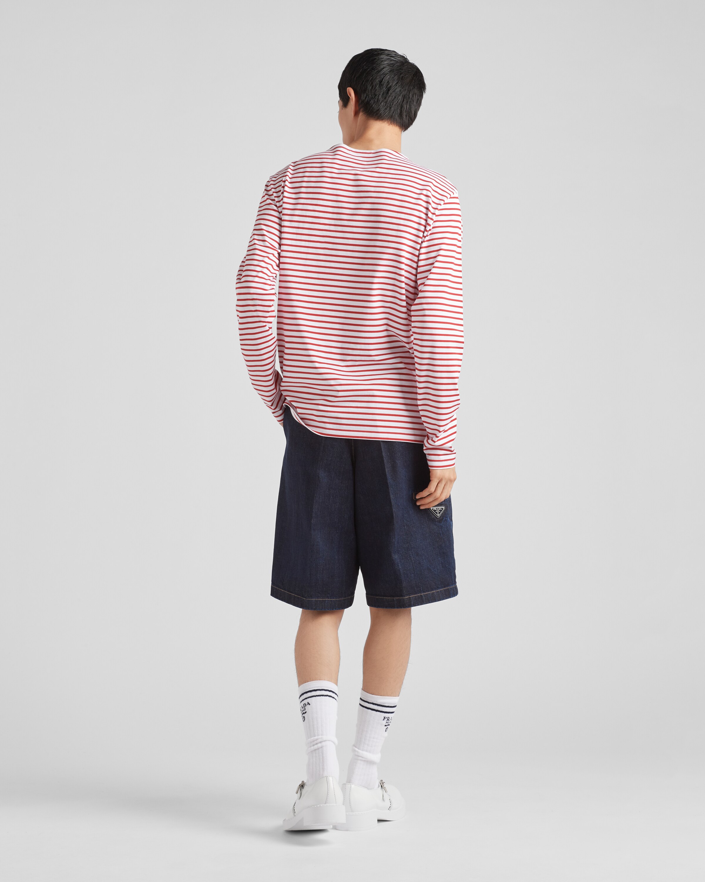 Prada Bermuda en denim 5