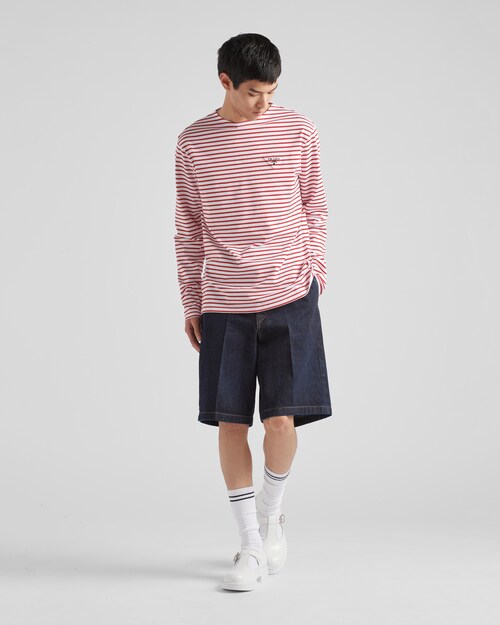 Prada Bermuda en denim 2