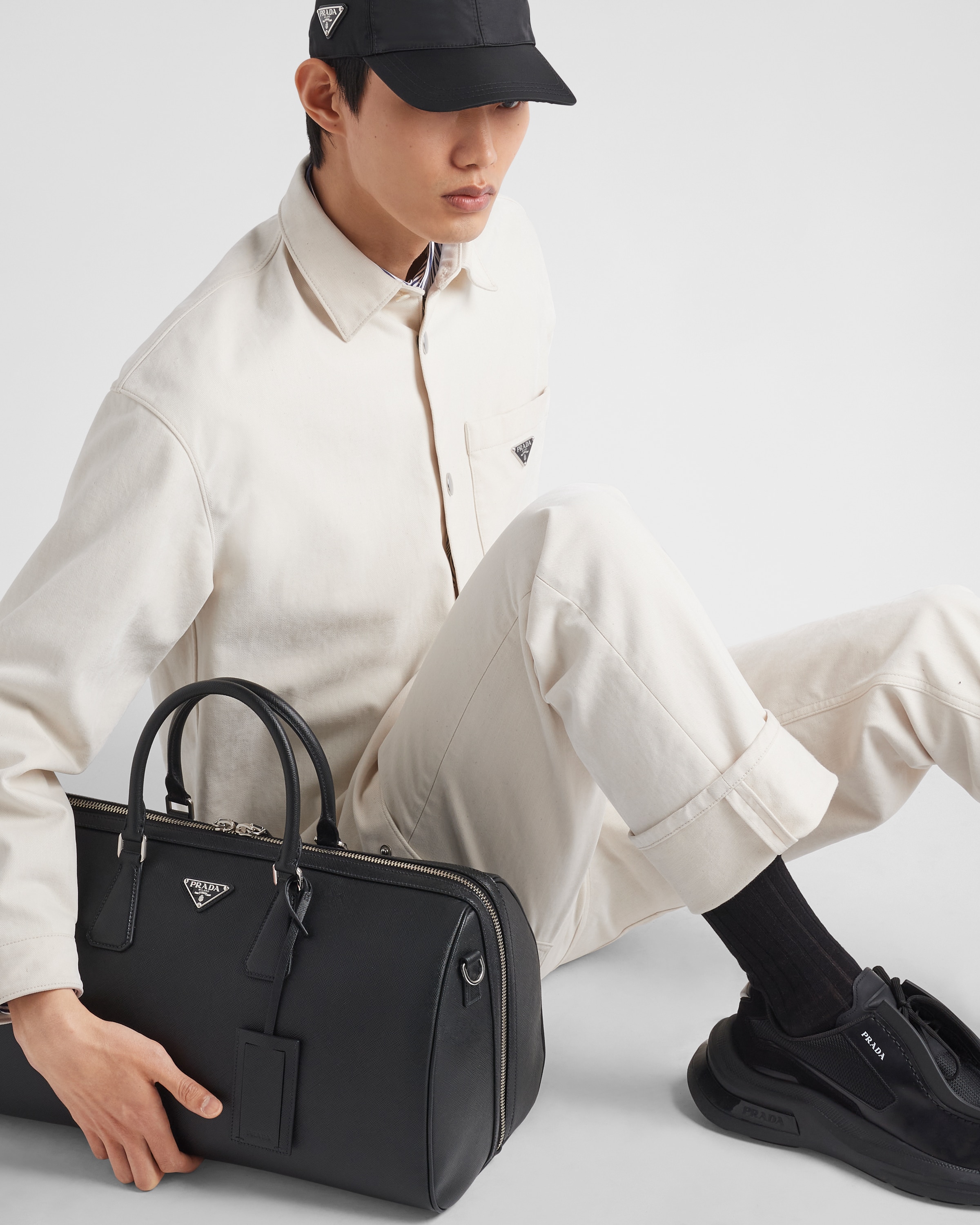 ナチュラル 5ポケット ピンウェールコーデュロイ パンツ | PRADA