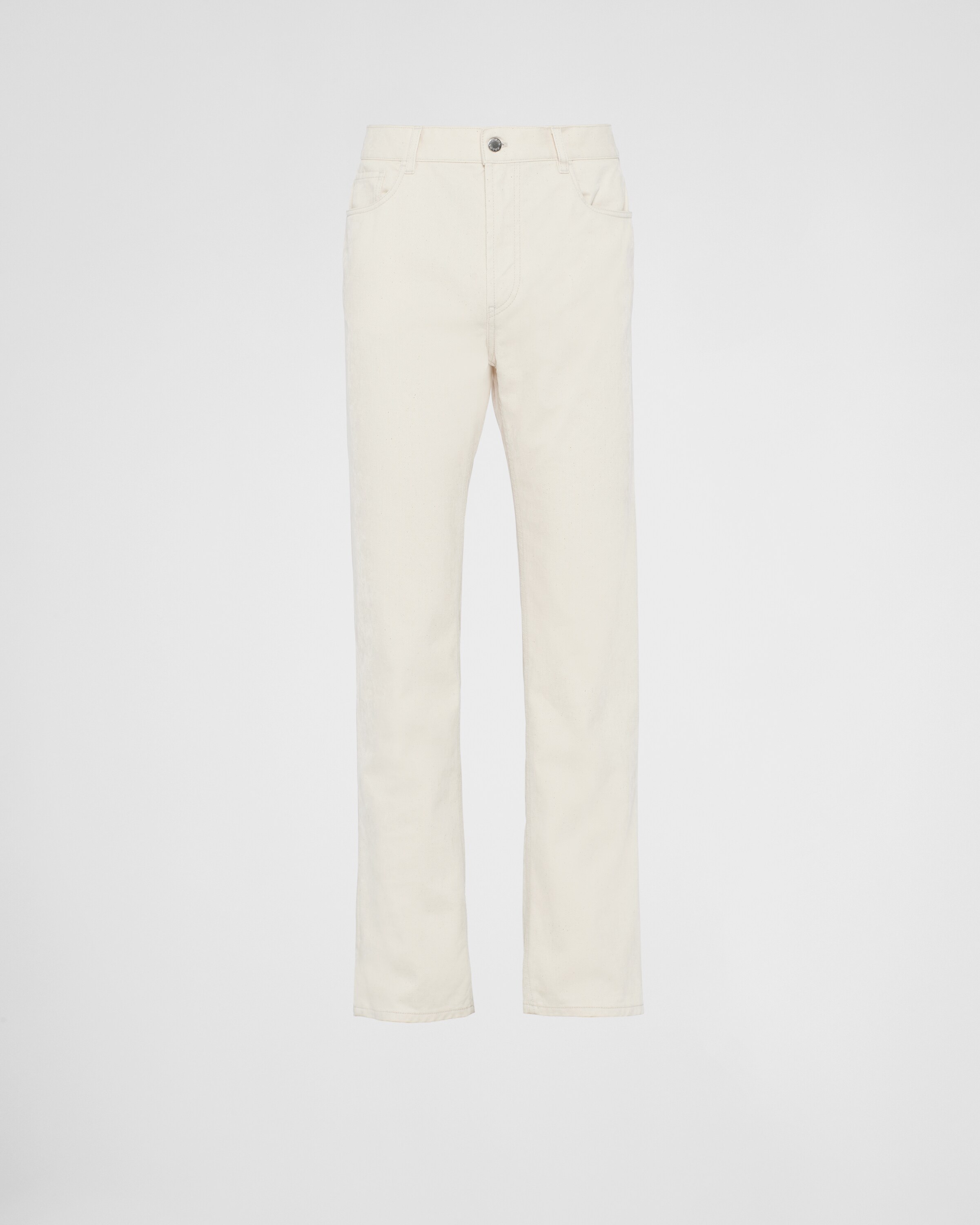 Prada Men's Five-pocket Pinwale Corduroy Pants