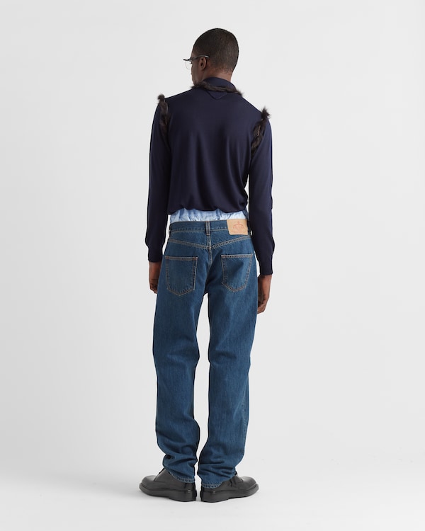 五口袋丹宁牛仔裤 五口袋丹宁牛仔裤