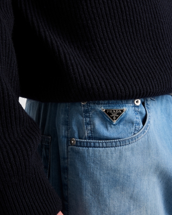 Light denim five-pocket jeans - Light Blue Light denim five-pocket jeans - Light Blue