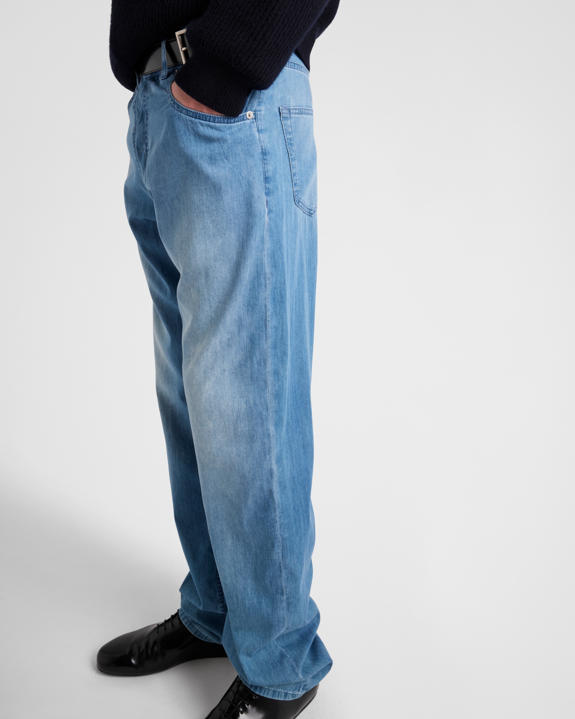 Prada Five-pocket-jeans In Light Blue