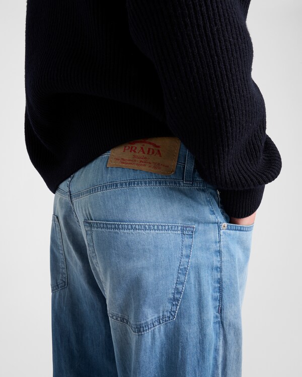 Light denim five-pocket jeans - Light Blue Light denim five-pocket jeans - Light Blue