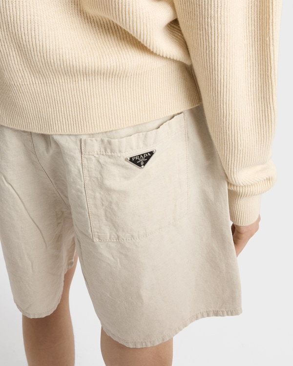 Chambray Bermudas Chambray Bermudas