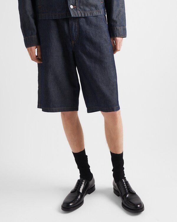 Chambray Bermudas Chambray Bermudas