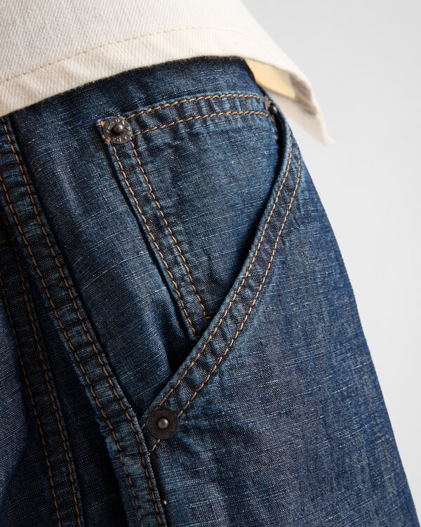 Pantalon en chambray Pantalon en chambray