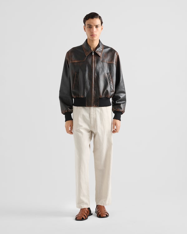 Pantalon en chambray Pantalon en chambray