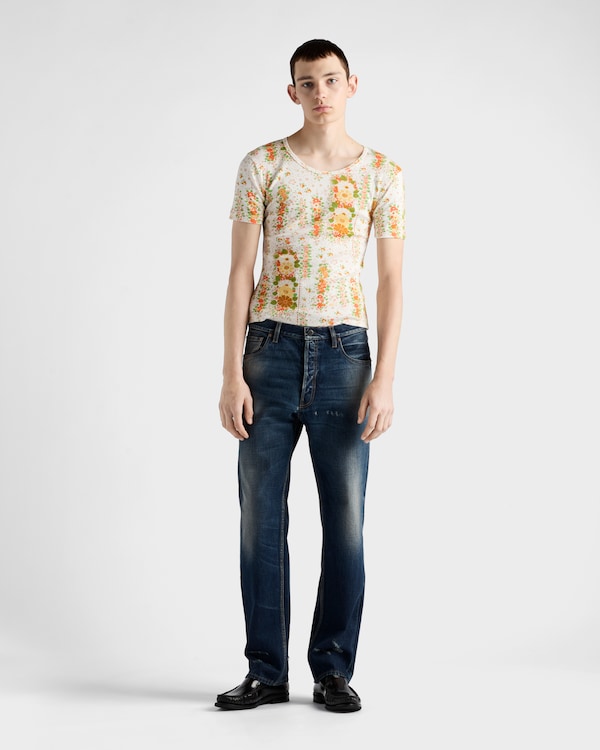 Regular washed denim jeans - Navy Regular washed denim jeans - Navy