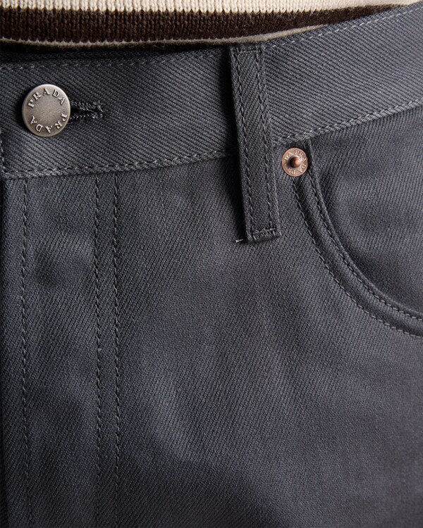 Regular raw denim jeans - Dark Grey Regular raw denim jeans - Dark Grey