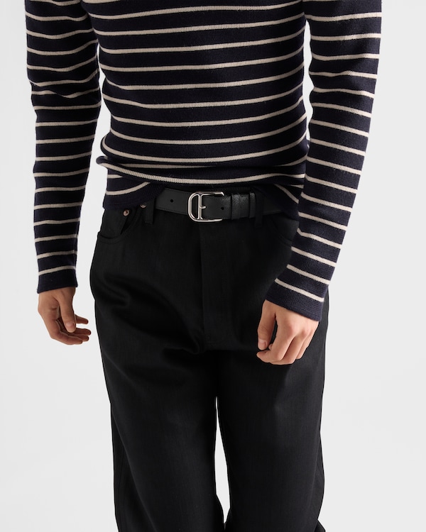 Regular raw denim jeans - Black Regular raw denim jeans - Black