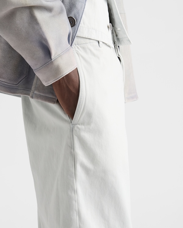 Regular bleached denim jeans - Sky Blue Regular bleached denim jeans - Sky Blue