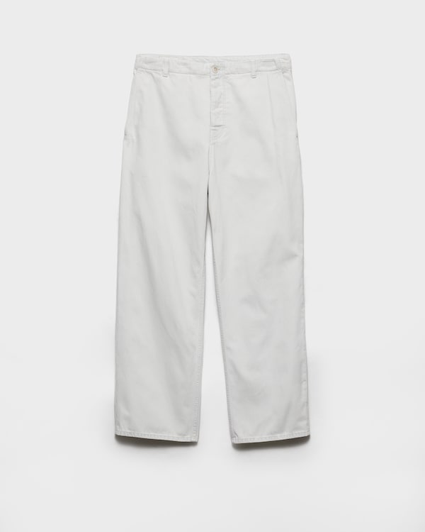 Regular bleached denim jeans - Sky Blue Regular bleached denim jeans - Sky Blue