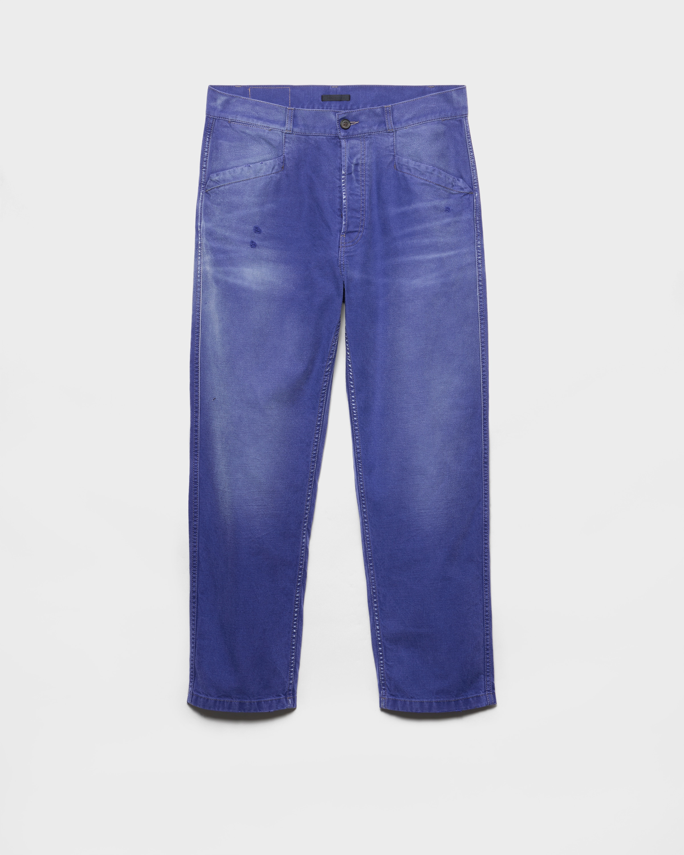 Cotton twill pants