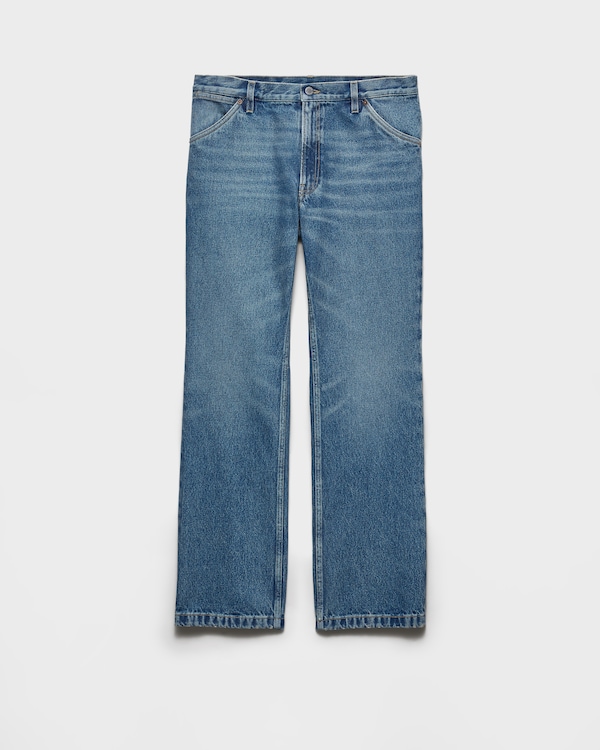 Regular washed denim jeans - Navy Regular washed denim jeans - Navy