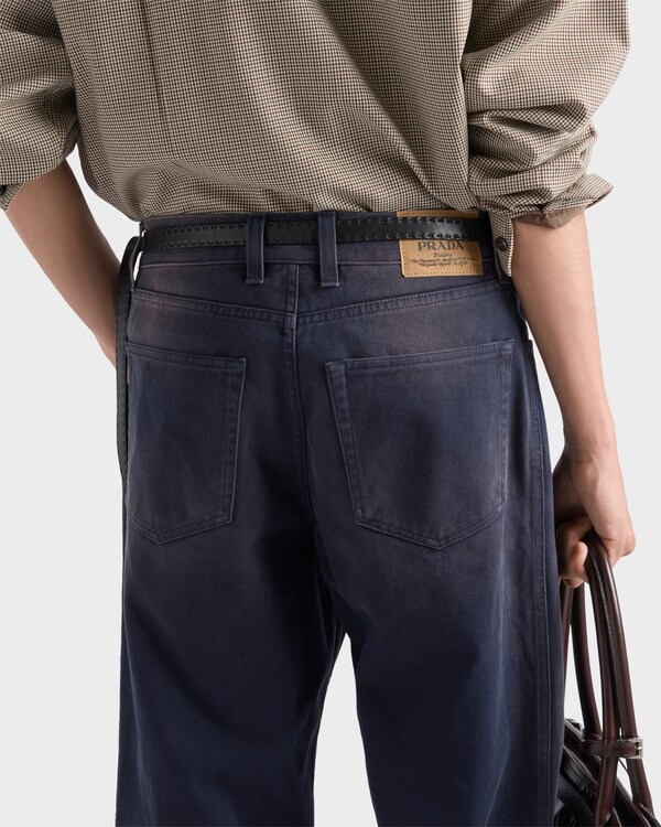Five-pocket denim jeans - Navy Five-pocket denim jeans - Navy