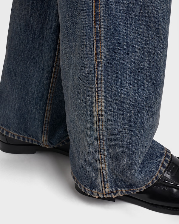 Five-pocket denim jeans - Navy Five-pocket denim jeans - Navy