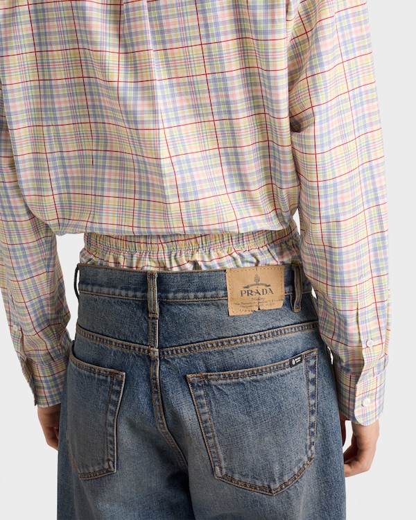 Five-pocket denim jeans - Navy Five-pocket denim jeans - Navy