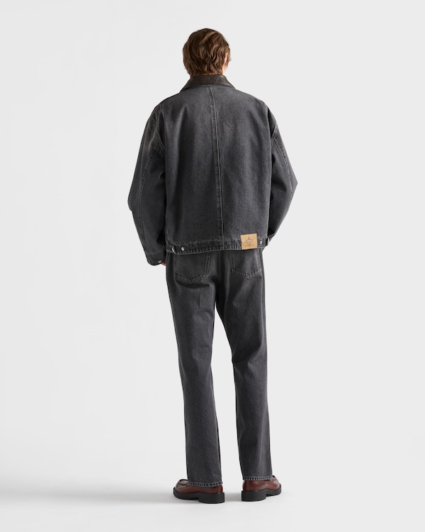 Five-pocket denim jeans - Black Five-pocket denim jeans - Black