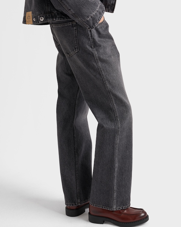 Five-pocket denim jeans - Black Five-pocket denim jeans - Black