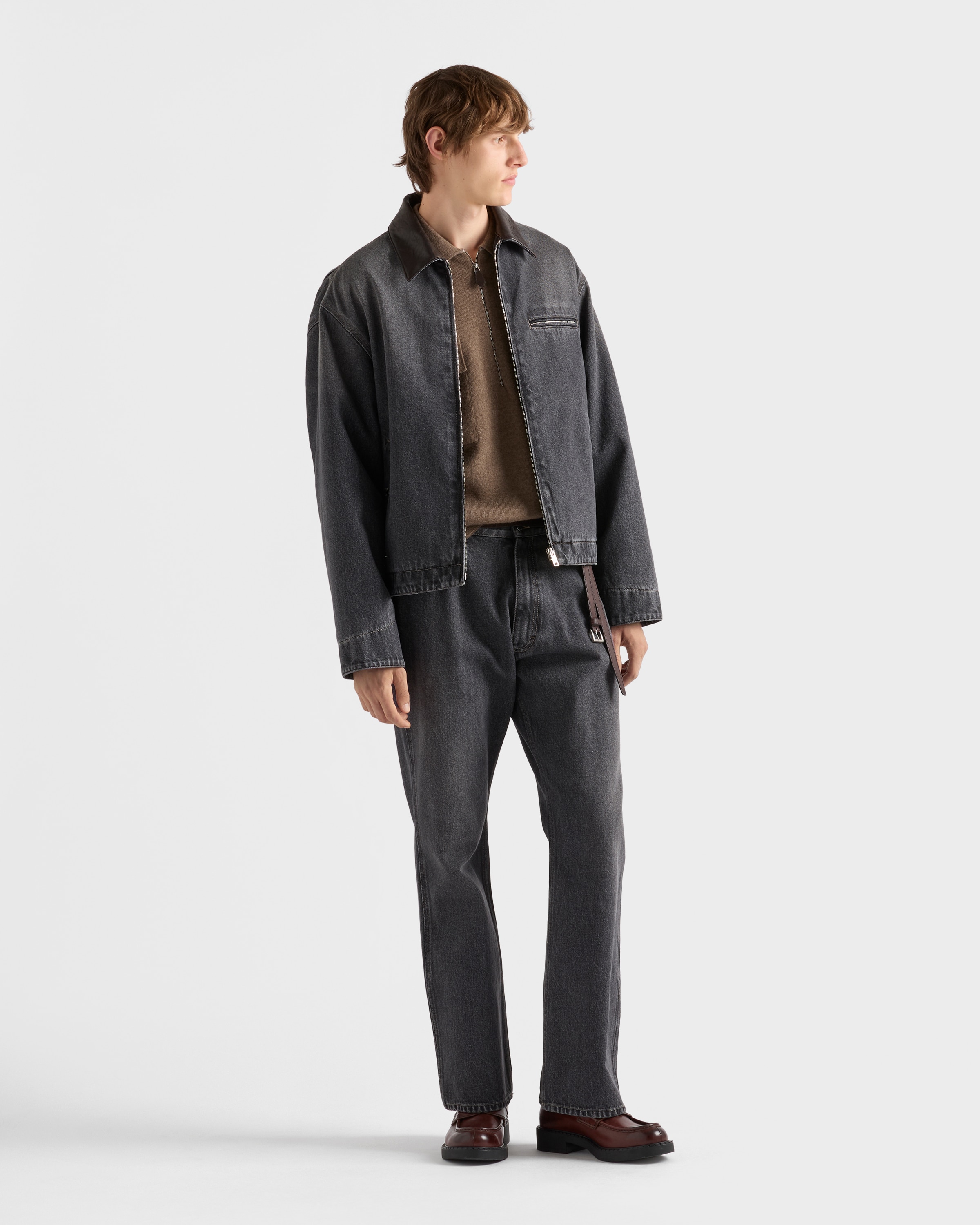 Black Five-pocket Denim Jeans | PRADA